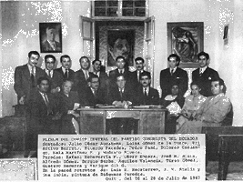 Comit� Central del Partido Comunista del Ecuador