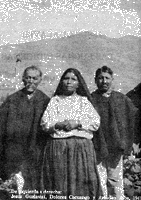 Jes�s Gualavis�, Dolores Cacuango, y Amadeo Alba